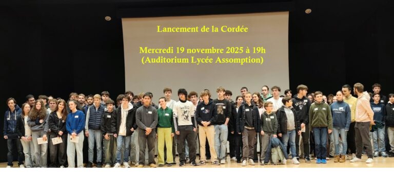 Lancement des Cordées de la Réussite