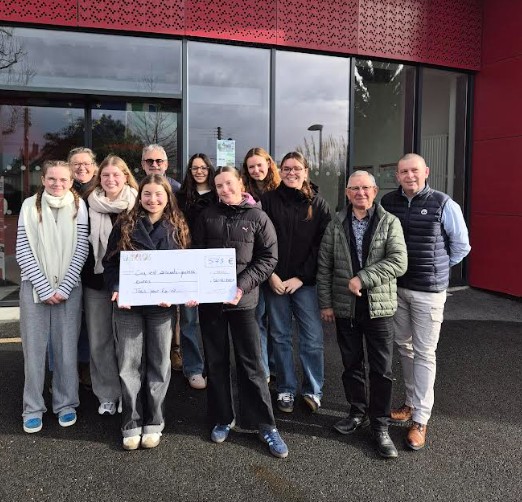 Remise de chèque « Tous pour la vie! »